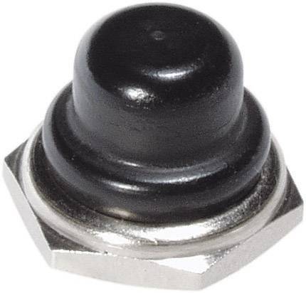 APEM N36216005 U31 Dichtkappe Aufdruck-Motiv Ohne Vernickelt, Schwarz 1 St.