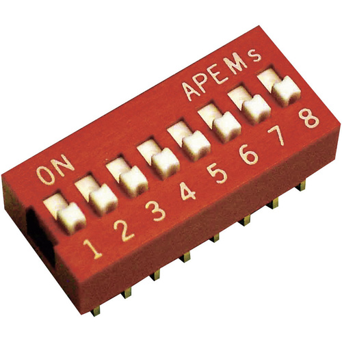 APEM NDS-02-V NDS-02-V DIP-Schalter Polzahl (num) 2 Standard
