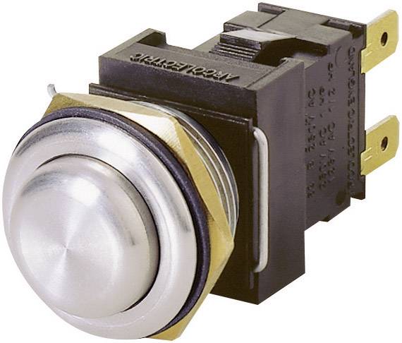 Arcolectric (Bulgin Ltd.) H8351RPAAA H8351RPAAA Vandalismusgeschützter Drucktaster 250 V/AC 16A 2 x Aus/(Ein) tastend IP66 1St.