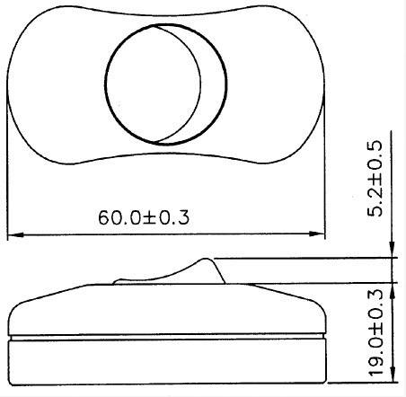TRU Components TC-R13-901 Schnurschalter Weiß 1 x Aus/Ein 6A 1St.