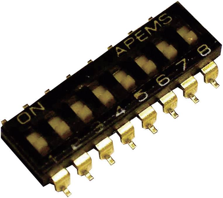 APEM IKD0603000 IKD0603000 DIP-Schalter Polzahl 6 SMD