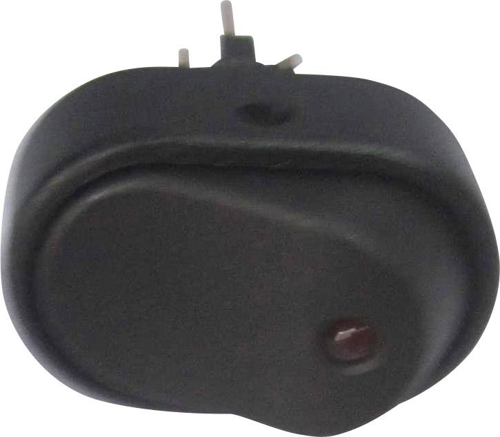 TRU Components 1587552 Kfz-Wippschalter TC-R13-133L-SQ RED 12 V/DC 30 A