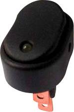 TRU Components 1587553 Kfz-Wippschalter TC-R13-133L-SQ YELLOW 12 V/DC 30A