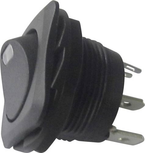 TRU Components 1587561 Wippschalter TC-R13-135L-02 250 V/AC 10 A 1 x Aus/Ein rastend
