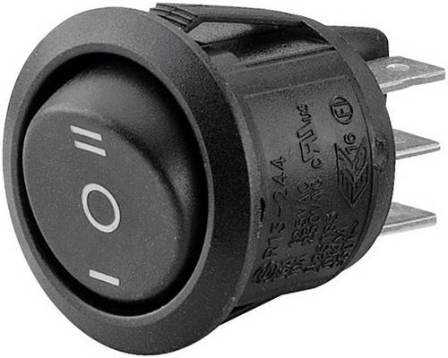 TRU Components 1587660 Wippschalter TC-R13-244D-02 250 V/AC 10 A 2 x Ein/Aus/Ein rastend/0/rastend