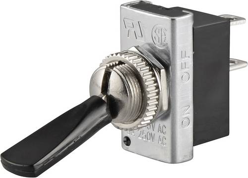 TRU Components 1587667 TC-R13-25A1-01 Kippschalter 250 V/AC 6 A 1 x Aus/Ein rastend