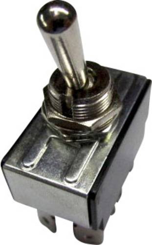 TRU Components 1587675 TC-R13-28F-01 Kippschalter 250 V/AC 10 A 2 x Aus/Ein rastend 1 St.