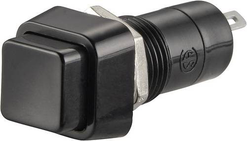 TRU Components 1587696 TC-R13-23A-05BK Drucktaster 250 V/AC 1.5 A 1 x Aus/(Ein) tastend