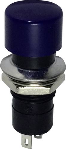 TRU Components TC-R13-40A-05BL Drucktaster 250 V/AC 1.5A 1 x Aus/(Ein) tastend