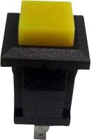 TRU Components 1587716 TC-R13-57A-05YL Drucktaster 250 V/AC 0.5A 1 x Aus/(Ein) tastend