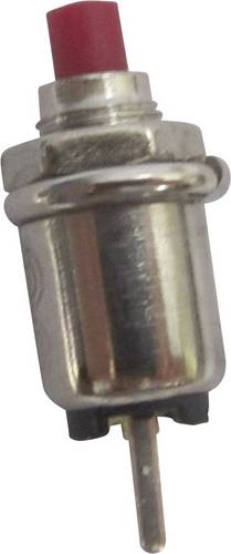 TRU Components 1587717 TC-R13-81A-05RT Drucktaster 125 V/AC 0.5 A 1 x Aus/(Ein) tastend