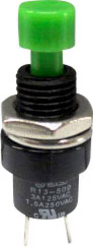 TRU Components 1587748 TC-R13-509A-05GN Drucktaster 250 V/AC 1.5 A 1 x Aus/(Ein) tastend