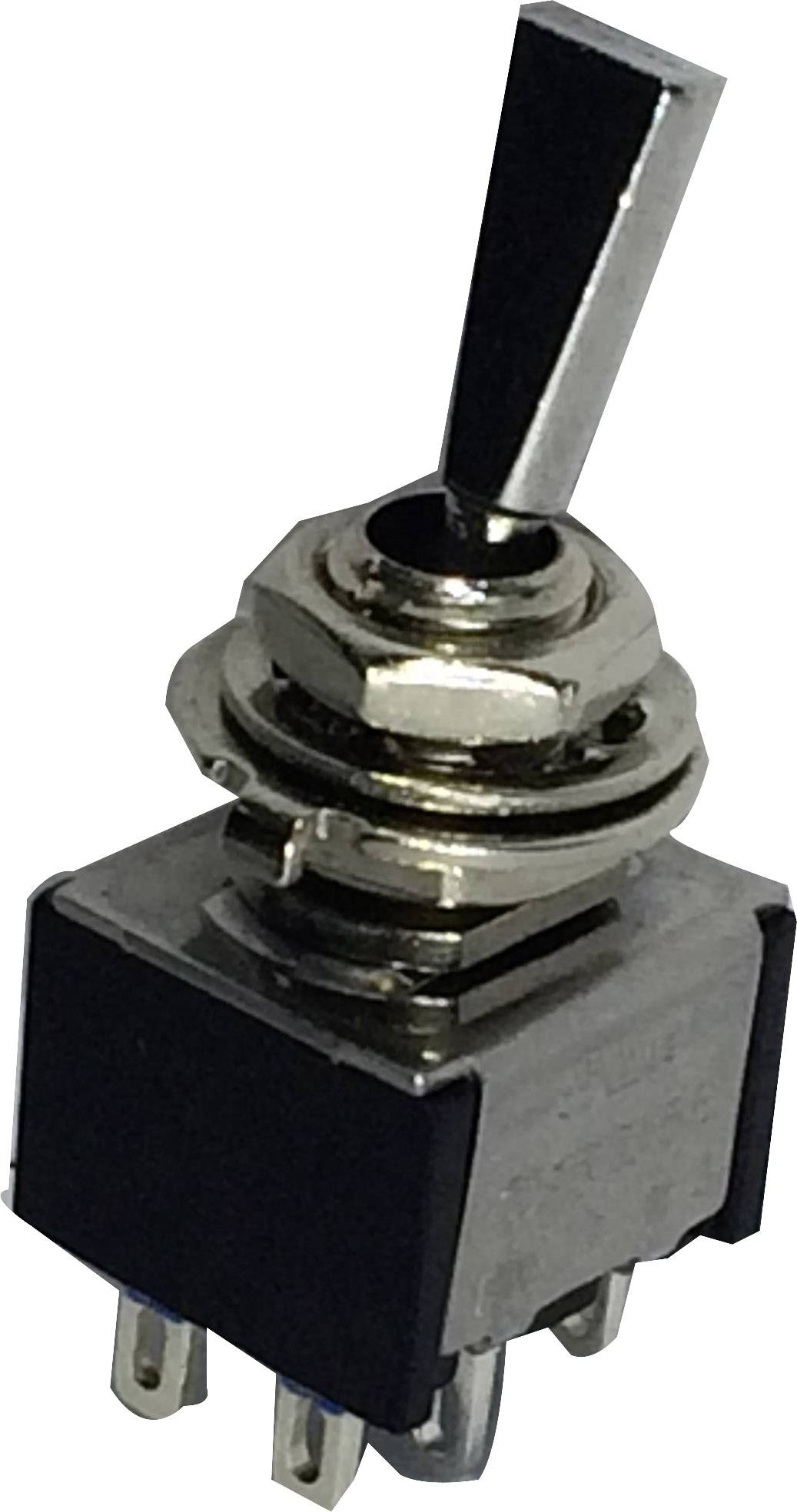 TRU Components 1587784 TC-TA202F1 Kippschalter 250 V/AC 3A 2 x Ein/Ein rastend 1St.