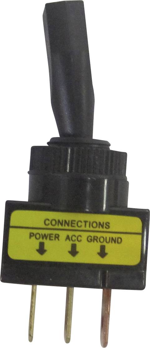 SCI Kfz-Kippschalter R13-61L ILLUMINATED RED 12 V/DC 20A 1 x Aus/Ein rastend