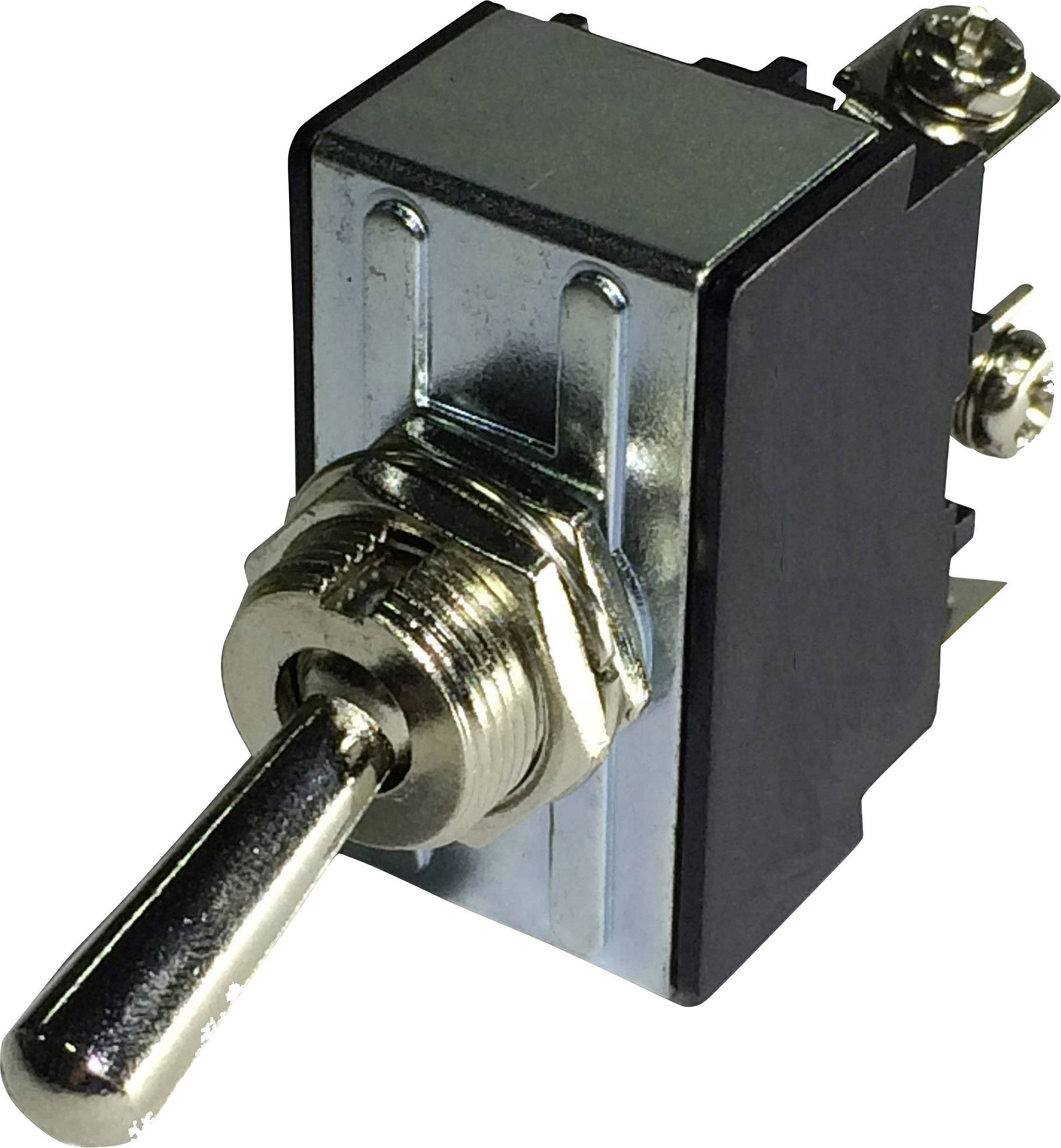 TRU Components 1587809 TC-R13-28A-06 Kippschalter 250 V/AC 10A 1 x Aus/Ein rastend 1St.