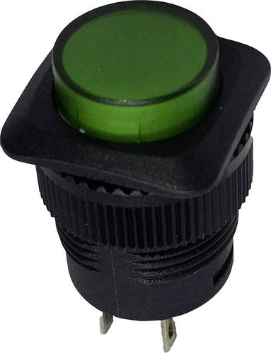 TRU Components 1587810 TC-R13-508A-05GN Drucktaster 250 V/AC 1.5 A 1 x Aus/(Ein) tastend