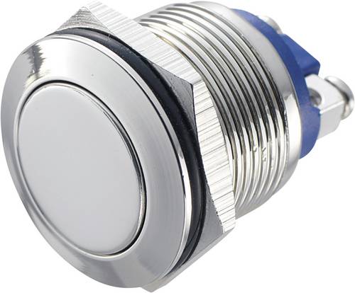 TRU Components GQ 19F-N Vandalismusgeschützter Drucktaster 48 V/DC 2 A 1 x Aus/(Ein) tastend IP65 1