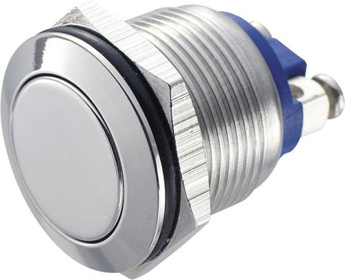 TRU Components GQ 19F-S Vandalismusgeschützter Drucktaster 48 V/DC 2 A 1 x Aus/(Ein) tastend IP65 1