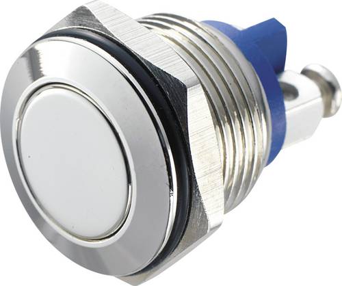 TRU Components 701274 GQ 16F-N Vandalismusgeschützter Drucktaster 48 V/DC 2 A 1 x Aus/(Ein) tastend