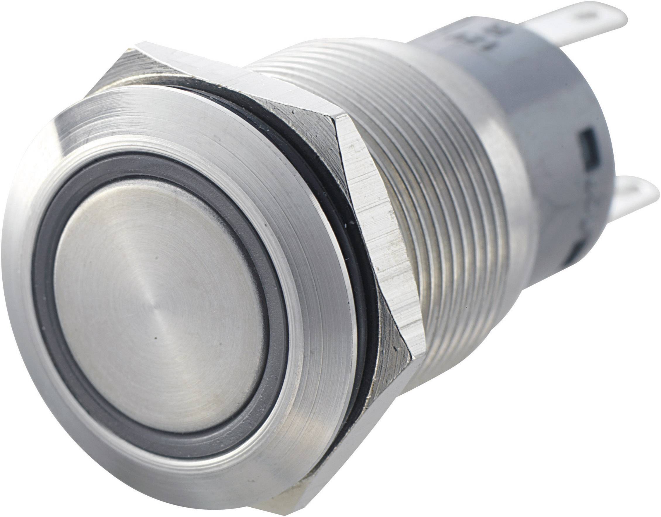 TRU Components 701316 LAS1-AGQ-11ZE, RD Vandalismusgeschützter Druckschalter 250 V/AC 5A 1 x Ein/Ein rastend Rot IP67 1St.