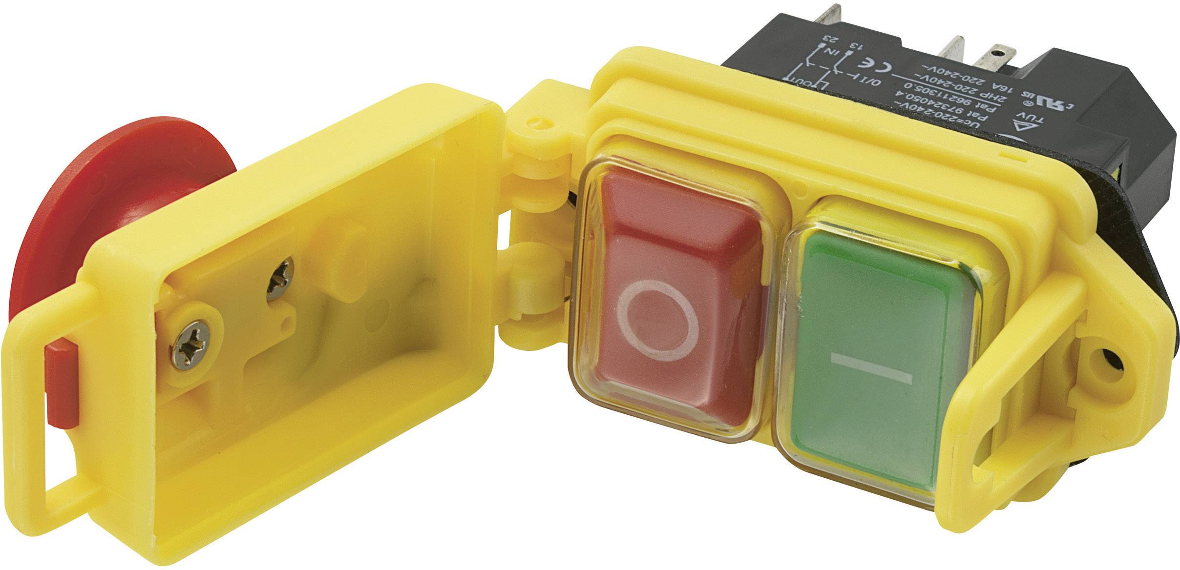 TRU Components 701381 KJD17B-16 Magnetschalter 250 V/AC 18A 1 x Aus/Ein rastend (L x B) 74mm x 40.89mm 1St.