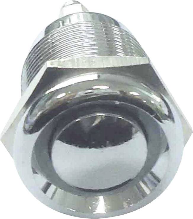 TRU Components PBS-28B-3 Vandalismusgeschützter Drucktaster 250 V/AC 2A ...