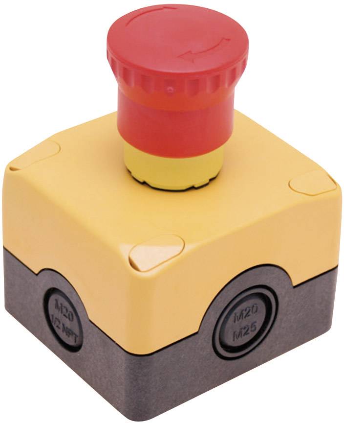 Pizzato Elettrica ES AC31003 Not-Aus-Schalter im Gehäuse 250 V/AC 6A 1 Öffner IP67 1 Set