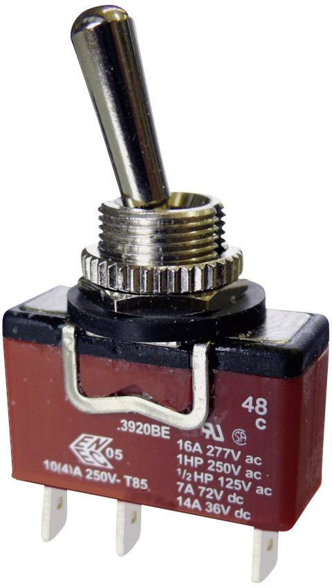 Arcolectric (Bulgin Ltd.) C3920BEAAA C3920BEAAA Kippschalter 250 V/AC 10A 1 x Ein/Aus/Ein IP67 rastend/0/rastend 1St.