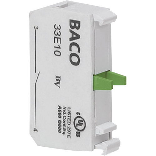 BACO 33E01 Kontaktelement 1 Öffner tastend 600V