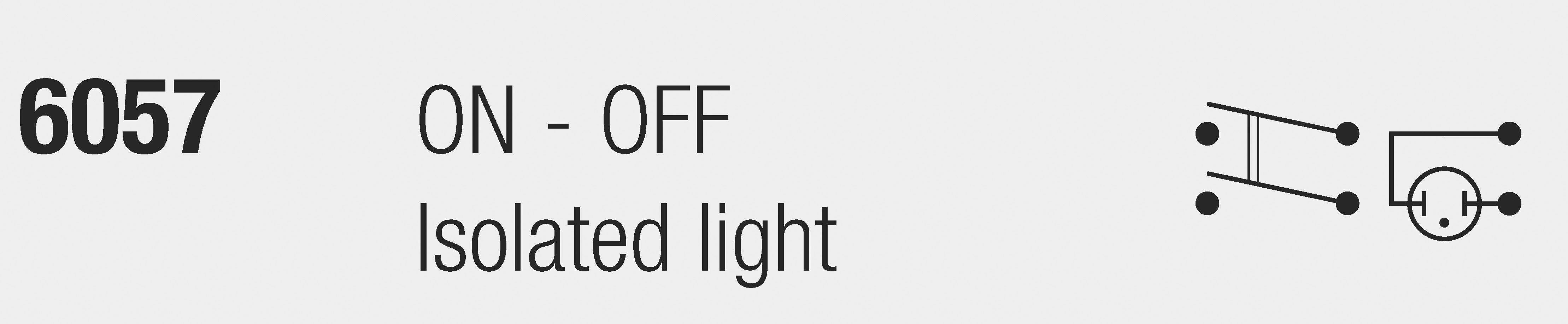 Arcolectric (Bulgin Ltd.) C6057ALFAB Wippschalter C6057ALFAB 24V DC/AC 16A 2 x Aus/Ein rastend 1St.