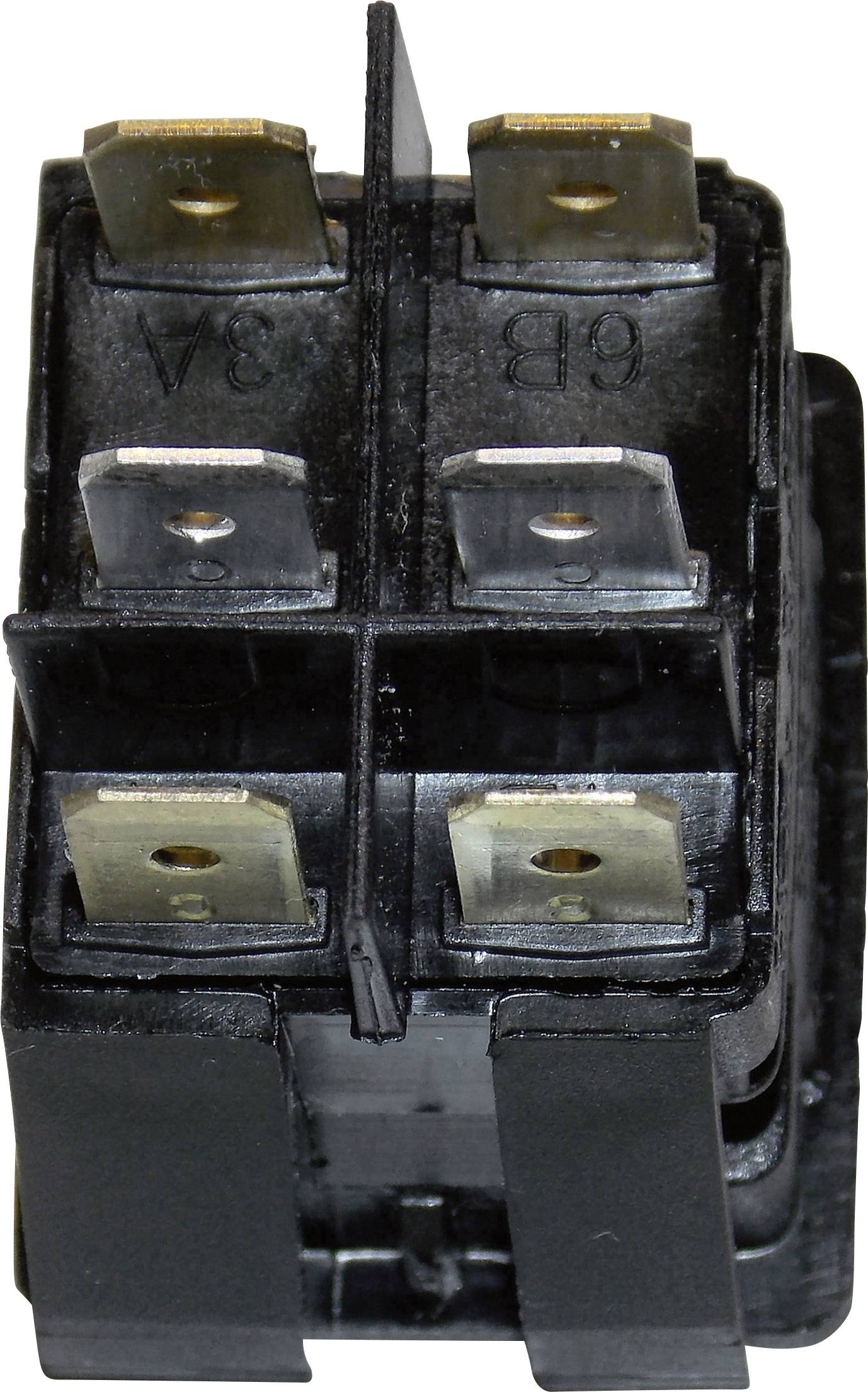 Arcolectric (Bulgin Ltd.) C6057ALFAB Wippschalter C6057ALFAB 24V DC/AC 16A 2 x Aus/Ein rastend 1St.