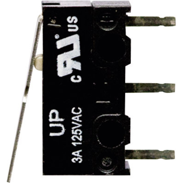 TE Connectivity 1825043-3 Mikroschalter 1825043-3 30 V/DC 0.1A 1 x Ein/(Ein) tastend