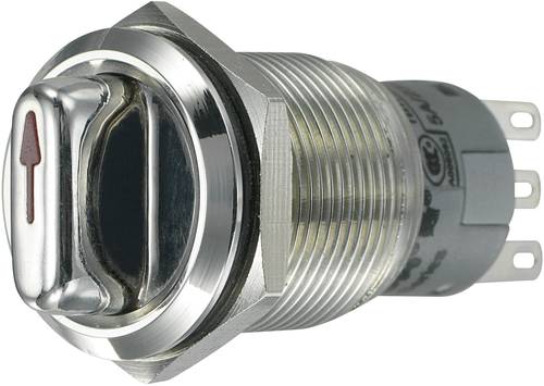 LAS1-AGQ-11X/21 Vandalismusgeschützter Drehschalter 250 V/AC 3A Schaltpositionen 2 1