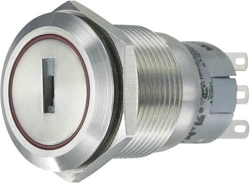 LAS1-AGQ-11Y/21 Vandalismusgeschützter Schlüsselschalter 250 V/AC 5A 1 x Ein/Ein 1