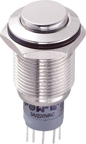 LAS2GQH-22Z/N/P Vandalismusgeschützter Druckschalter 250 V/AC 3A 2 x Ein/Ein IP67 ra