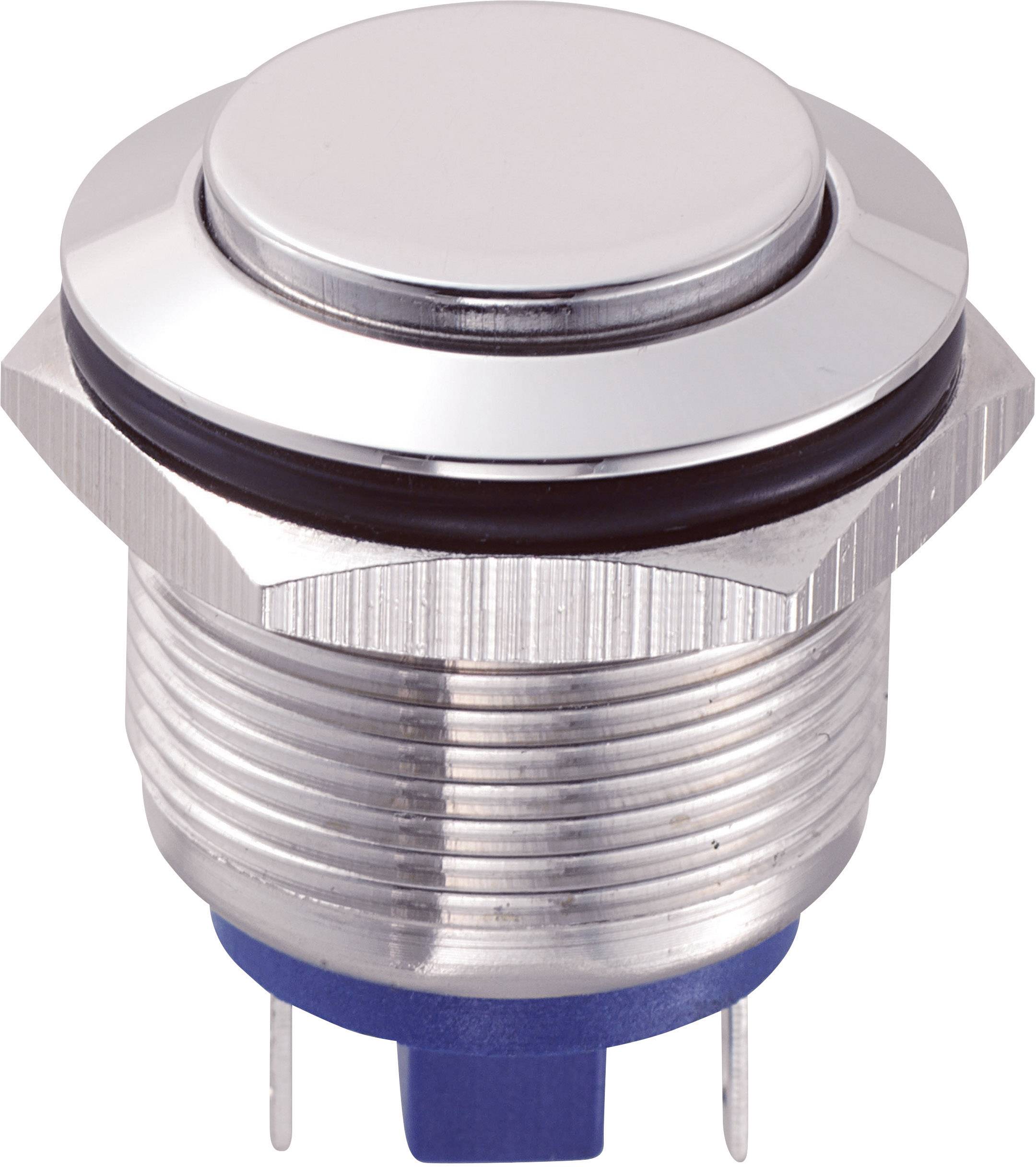 TRU Components 701953 GQ19H-10/J/S Vandalismusgeschützter Drucktaster 48 V/DC 2A 1 x Aus/(Ein) tastend 1St.