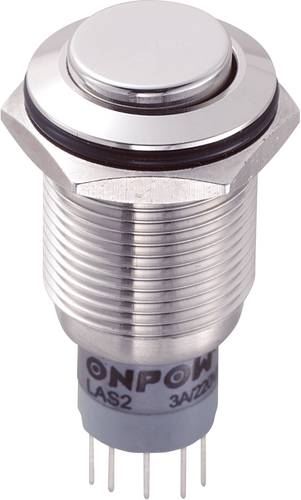 LAS2GQH-22Z/S/P Vandalismusgeschützter Druckschalter 250 V/AC 3A 2 x Ein/Ein IP67 ra