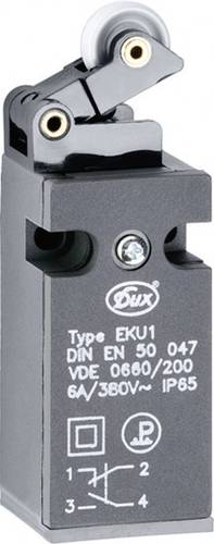 EKU1-KH Endschalter 380 V/AC 6A Rollenhebel tastend IP65 1St.
