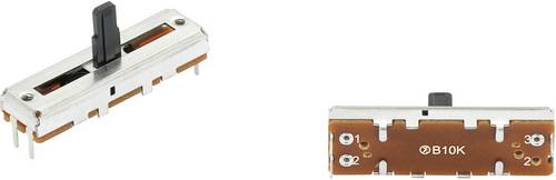 TRU COMPONENTS F2031N Schiebe-Potentiometer 10 kΩ Mono 0.1 W linear