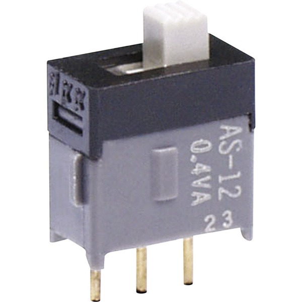 NKK Switches AS13AP Schiebeschalter 28 V DC/AC 0.1 A 1 x Ein/Aus/Ein 1 St.