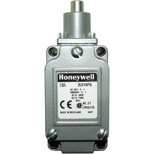 Honeywell AIDC 208LS1-4 Endschalter 125 V/AC 10A Federstab tastend IP67 1St.