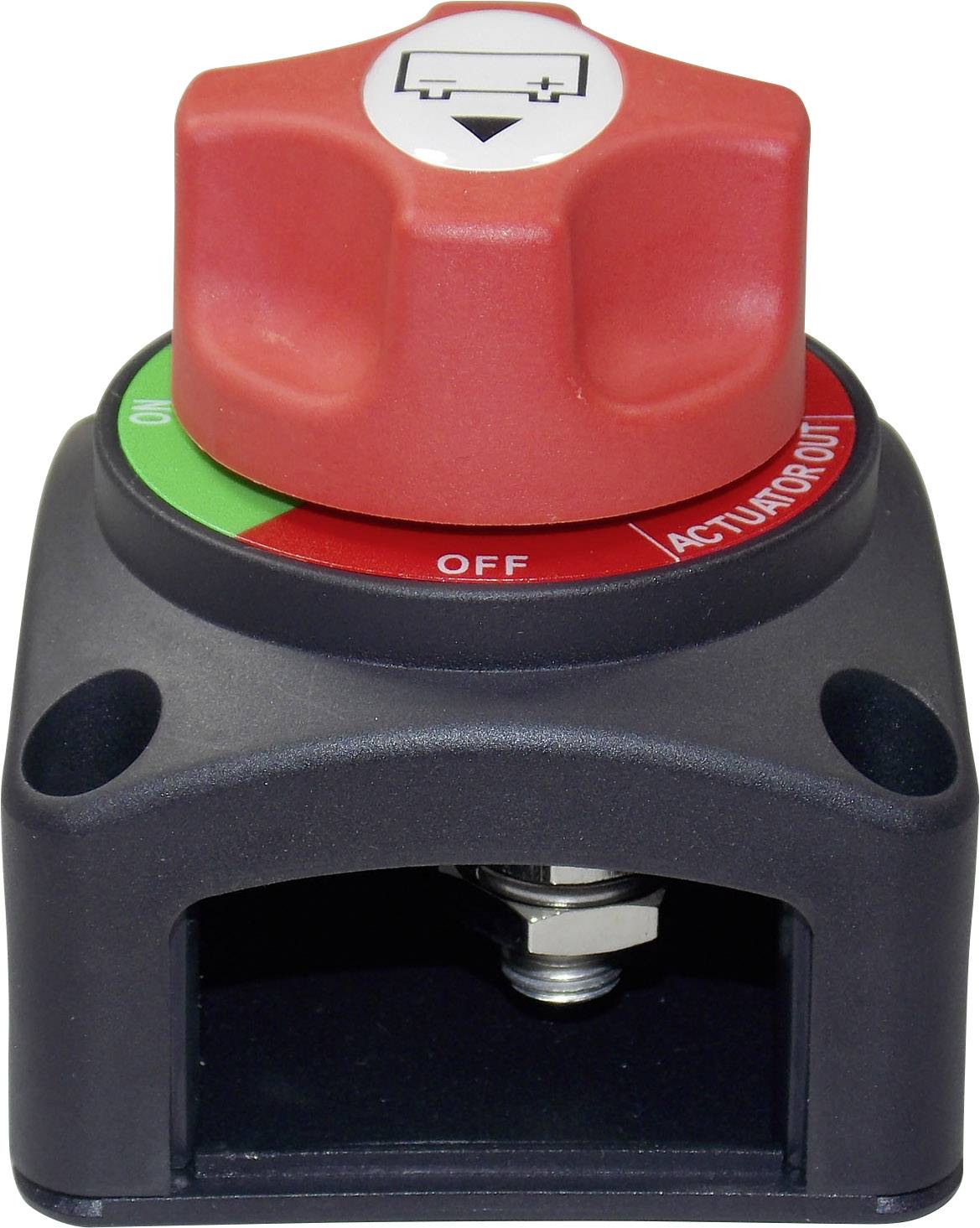 TRU Components TC-A23-2 Kfz-Batterieschalter 12 V/DC, 50 V/DC 200A 1 x Aus/Ein rastend IP54 1St.