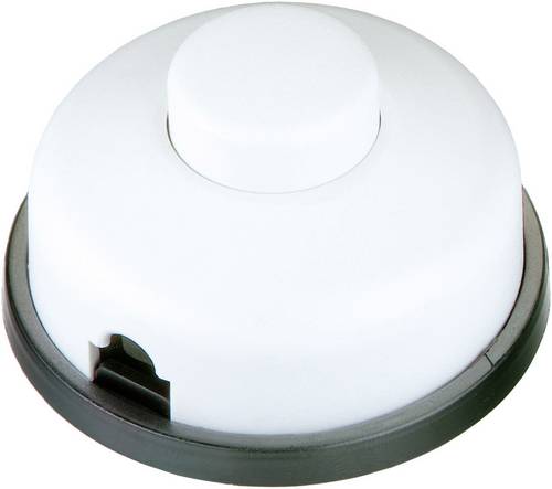 InterBär Tretschalter Weiß 1 x Aus/Ein 6A 1St.