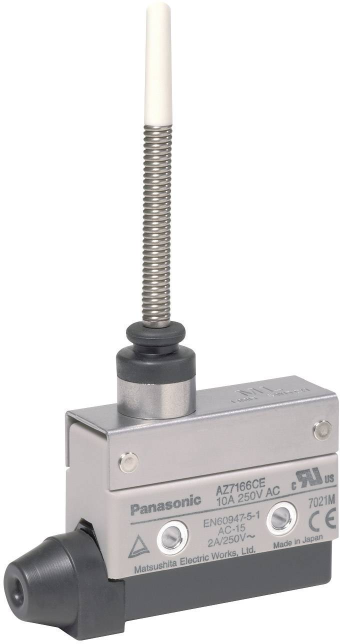 Panasonic AZ7166CEJ Endschalter 115 V/DC, 250 V/AC 10A Federstab tastend IP64 1St.