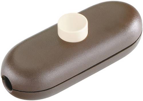 InterBär Schnurschalter Braun, Beige 1 x Aus/Ein 2 A 1 St.