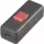 InterBär 8010-004.01 Schnurschalter Schwarz, Rot 2 x Aus/Ein 10A 1St. InterBär 8010-004.01 Schnurschalter Schwarz, Rot 2 x Aus/Ein 10A 1St.