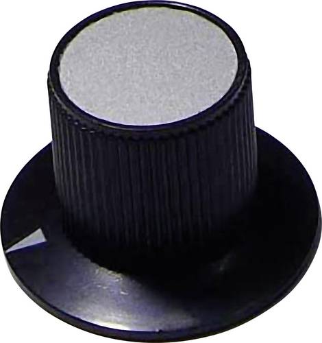 TRU Components 29/17 Drehknopf Schwarz (Ø x H) 29 mm x 20 mm 1 St.