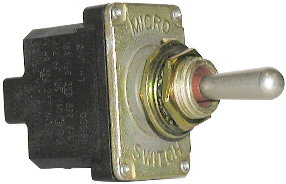 Honeywell AIDC 2NT1-3 Kippschalter 250 V/AC 15A 2 x Ein/Ein rastend 1St.