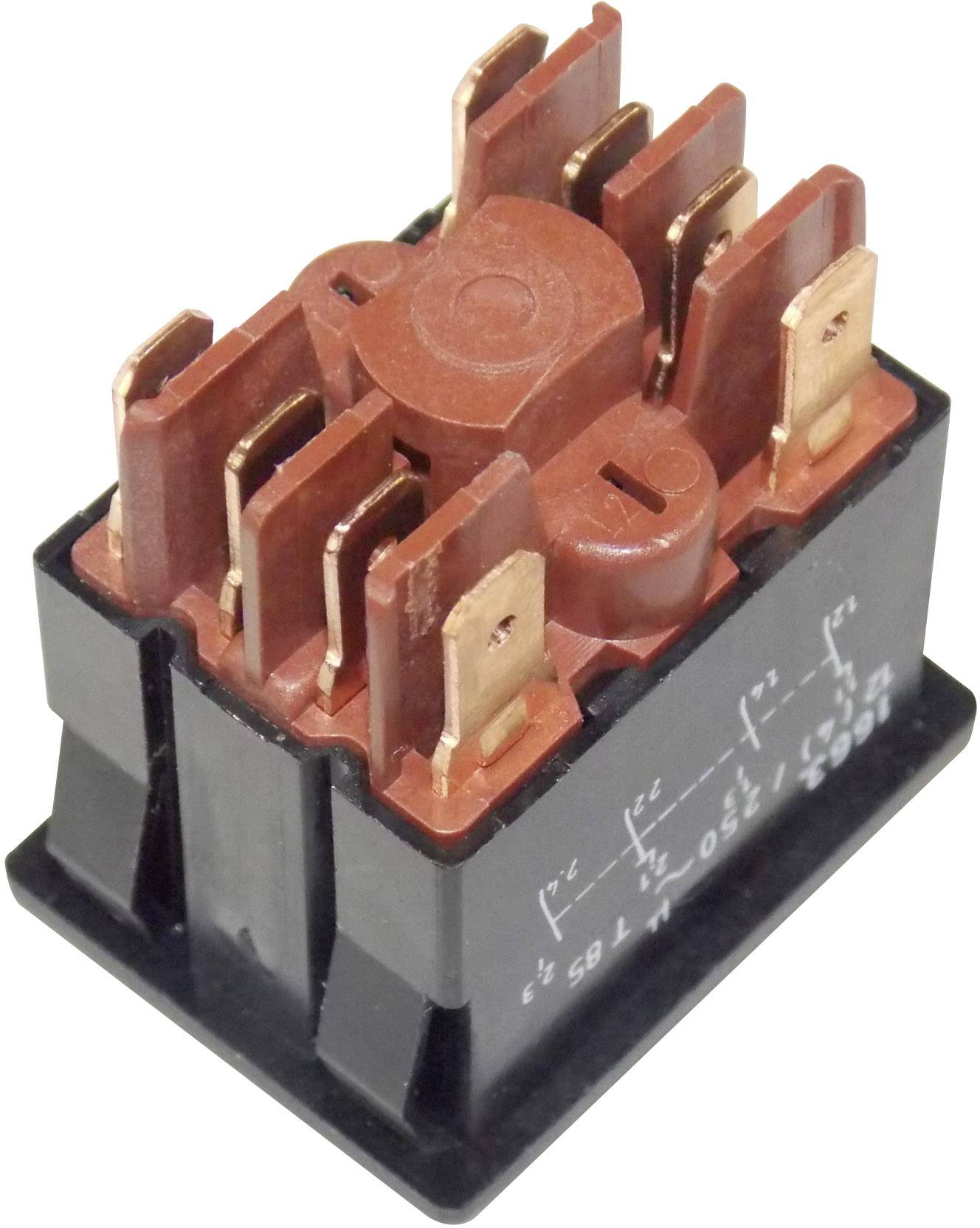 Marquardt 1663.0101 1663.0101 Drucktaster 250 V/AC 12A 2 x Ein/(Ein) tastend (L x B) 25mm x 33mm IP40 1St.
