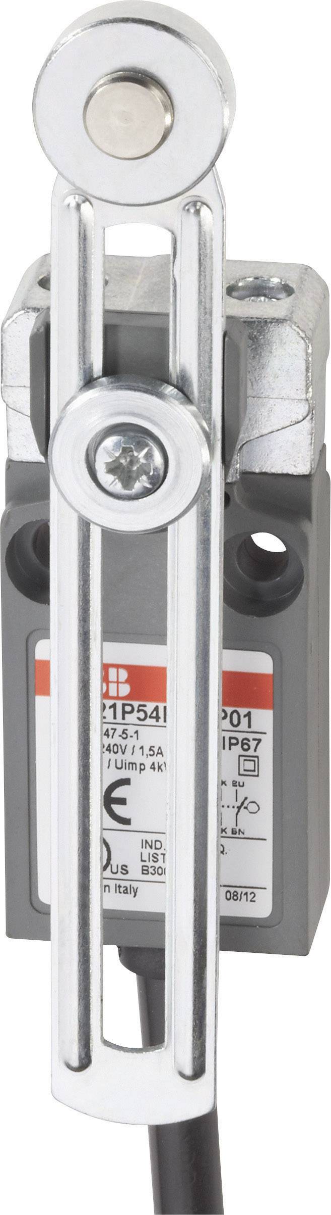 ABB 1SBV016054R3201 LS21P54B11-P01 Endschalter 400 V/AC 5 A Rollenschwenkhebel tastend IP67 1 St.